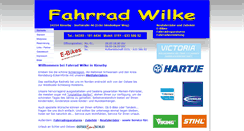 Desktop Screenshot of fahrrad-wilke.de